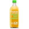 Kloster Kitchen Bio Ginger Shot Ananas 12SHOTS 360 ml con veri pezzetti di zenzero I Bottiglia di vetro I dolce-piccante senza additivi & con dolcezza naturale (incluso 0,25€ di cauzione a perdere)