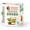 Foodness capsula Golden Milk con Curcuma compatibile Dolcegusto - 5 Confezioni da 10 Capsule [Tot. 50 Capsule]