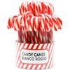 ROSSINI'S Candy Canes Bianco Rosso gr.14 - da 50 Bastoncini Lecca Lecca Gusto Frutta