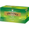 Ducomi Twinings Pure Green Tea - Tè verde Originario della Cina, Non Aromatizzato, dal Gusto Leggero e Rinfrescante (25 Bustine)