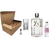 Zeus Party Cofanetto Kit Gin Tonic -ROKU- Ballon in Vetro + Roku Gin 43% 70 cl + Tonic Water Franklin & Sons 200 ml + Misurino Dosatore (Rabarbaro & Ibisco Tonic, 1)