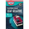 Dr. Oetker Gelatina foglia platino grado 13g