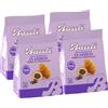 Generico 4X BauIi Mini Croissant Classico con Golosa Crema al Cioccolato 75g