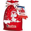 CAIYA Kinder Happy Snack Sacchetto Natalizio Sacco Decorato con Kinder Cioccolato, Bueno, Cereali e Maxi 290g (2023)