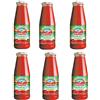 Divella Passata di Pomodoro DIVELLA corposa, 100% italiano - 6 bottiglie da 700 g [4200 g]