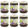 Agritur - Composta di Fico Bio, Senza Zuccheri Aggiunti solo Zuccheri della Frutta, Naturale, Ideale per Colazione e Merenda, Perfetta come Condimento per Dolci, Pack 6×210 g