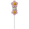 MINI SPIEDINI MARSHMALLOWS MARGHERITA ROSA 12PZ.