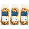 Tenuta Valentino, Taralli pugliesi artigianali I Friabili, senza lieviti, friabili 400gr (1200 grammi)