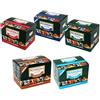 Novarese Zuccheri Mix 250 Bustine Zucchero Aromatizzato: 50 Cacao, 50 Anice, 50 Vaniglia, 50 Nocciola e 50 Amaretto