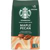 Starbucks Caffè macinato Starbucks, caffè aromatizzato all'acero e noci pecan, aromatizzato naturalmente, 100% arabica, 1 bustina (17 once)