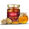BORGUNTO | Miele d'Acacia 30x120gr con Tartufo Vero - Prodotto adatto anche ai Ristoranti | Perfetto per accompagnare Formaggi stagionati, Salumi e Dessert | Prodotto Italiano di Altissima Qualità