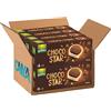 CAIYA 8X Gullon Choco Star Biscotto Ripieno di Crema e Ricoperto con Cioccolato al Latte, 235g NOVITA' PACK 2023 [8 Confezioni]