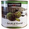 Gustarosso SPICCHI DI CARCIOFI AL NATURALE 2500 gr. Gustarosso
