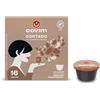 COVIM ESPRESSO LIFE Covim Caffè - Capsule per Caffè Cortado e Ginseng, Preparato Solubile, 48 Capsule Monodose (3x16 pz), Compatibili con Nescafé Dolce Gusto, da Filiera Rainforest con Aromi di Ginseng