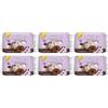 Generico Merenda Merendina per bauli pandorì Classico o al Cioccolato, 150g, Disponibile in Confezioni da 3, 6 o 12 (6 Pezzi, Cioccolato)