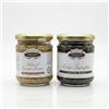 Generico Set Confezione Regalo Gourmet - Salsa al Tartufo Bianco 180g + Salsa Tartufata al Tartufo Nero 180g | Condimenti Pregiati per Pasta, Risotti, Carne e Crostini - Made in Italy