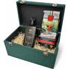 Oleum Comitis - Olio Extra Vergine di Oliva 100% Italiano Estratto a Freddo - Linea Premium - Confezione Regalo in Legno con Bottiglia da 500 ml e Parmigiano Reggiano DOP Vacche Rosse 40 Mesi da 1 kg