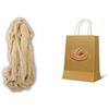Moretti® | Budello Naturale Di Bovino Per Salame Insaccato Da Essiccare | Dritti Di Bue | Protezione E Stagionatura Salumi | In Confezione Sottovuoto (55mm/60mm X9mt)