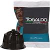 CAFFÈ TORALDO | Compatibile Dolce Gusto* | Caffè Selezionato, Tostato e Torrefatto in Italia | Eccellenza del Caffè Napoletano (200 Capsule, Miscela Dek)