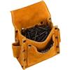 Hiraith Cintura Portatile per Borsa per Chiodi da Falegname Design Versatile per Lavoratori Professionisti e Fai-da-te Giallo