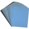 ADVcer 16 fogli di carta vetrata, grana 2000-10000, grana 2000-10000, 22,9 x 28 cm, 16 fogli di carta vetrata, carta abrasiva extra fine per levigatura automobilistica, finitura di tornitura del