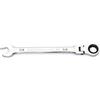 GEARWRENCH Chiave combinata a cricchetto con testa flessibile a 12 punti, 4 gradi, 86747, cromata, 5/8
