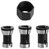 Oxxggkao M15 Macchina Per Incisione Mandrino Dado 6mm/6.35mm/8mm Vite Dado Router Elettrico Fresatura Cutter Accessori Maniglia di Conversione