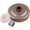 UYTGFO Adatto for HUSQVARNA 357 359 350 351 353 357XP 346XP for parti di motosega Jonsered 2150 2152 503980002 Set di ingranaggi a vite senza fine con cuscinetto del tamburo della frizione