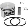 UYTGFO Adatto for motosega STIHL MS200 MS200T 020 020T Ricambio di ricambio n. 1129 030 2002 Kit anello elastico perno pistone da 40 mm(2 Sets Sales)