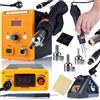 Rosfix KIT STAZIONE DI SALDATURA PER GROTTE T12 + SALDATURA HOT-AIR 858D + 3 UGELLI