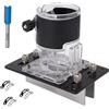 Generic Guida per Router per Scanalature di Fissaggio 2 in 1 con Connettori