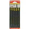Metabo 623678000 T344D 5 Lame per seghetto alternativo, verde