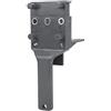 YDuupxe Localizzatore di Punzoni Dritti per la Lavorazione del Legno, Guida per Tasselli, con Distanza Regolabile 4-45 Mm per Punte da Trapano da 6 Mm, 8, 10, Utensili Manuali per (GREY)