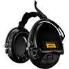 Sordin Pro-X 76302-X-02-S - Paraorecchie da caccia attivo, EN 352, cuscino in schiuma, fascia per collo e capsula nera
