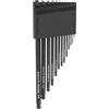 TEKTON Short Arm Ball End Hex L-Key Set with Holder, 13-Piece (0.050-3/8 in.) | KLX91112