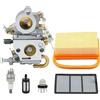 DORFEY TS420 TS410 Carburatore Adatto for Sthil TS410Z TS420Z Sega Da Taglio for Calcestruzzo C1Q-S118 4238 120 0600 Filtro Aria Olio Bolla Set Carb