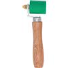 Gucagle Rullo pressore manuale professionale per giunture in silicone, resistente alle alte temperature, per coperture, strumento di costruzione per saldatura in PVC con manico ergonomico (Verde)