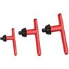 HLBEST Multifunzione 3pcs Drill Mandrini Chiave Set Easy Grip Chiave Strumento di Potere Accessorio Strumento Manuale per Prestazioni Stabili