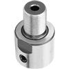 BRRNOO Accessori per Tornio, Utensili e Accessori per Tornio per Legno per per Legno con Biella per Mandrino in Acciaio Inossidabile per Mandrino per K01-50/63 K02-50/63 (#2)
