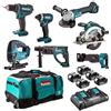 Makita ENSEMBLE DE 7 MACHINES MAKITA (DDF482 + DTD152 + DGA504 + DSS610 + DHR202 + DJR186 + DJV180) - DLX7013PT1