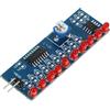 Abaodam Kit Elettronico Luce Scorrevole Ne555 Cd4017, 4 Set per Saldatura DIY | Componenti in Plastica, Effetto Luminoso Progressivo, Assemblaggio Circuito Led, per Hobby Elettronico