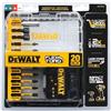 DEWALT Set di 20 chiusure FLEXTORQ