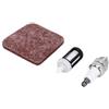 ERYUE Kit Filtro Aria Carburante Set Durevole per FS38 FS45 FS46 FS55 HS45 FC55 - Materiale Plastico