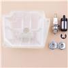 SRNPTBZIT Kit candela dado barra filtro carburante aria adatto for motosega S MS341 MS361 1135 120 1600