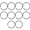 DORFEY Kit di fasce elastiche pistone da 10 pezzi/lotto, 39 mm x 1,5 mm, adatto for motosega H-u-s-q-v-a-n-a 236 240 240E 236E 235, ricambio.