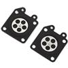 DORFEY Kit di riparazione della membrana della guarnizione del carburatore ZAMA da 2 pezzi/lotto, adatto for motosega cinese Zenoah tipo STIGA MACALLISTER 2500 3800 4500 5200 5800