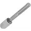 SENRISE Adattatore da SDS Max a SDS Plus, adattatore per mandrino per trapano a percussione in acciaio al carbonio, strumento rapido (argento+20 cm x 6 cm x 3,5 cm x 1,8 cm)