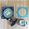 TXuKm Avviamento a strappo, tazza e guarnizione adatti for motosega OM BCH400 400T Pull Start Cog Claw 61452042R(4 teeth)