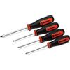 Crescent ‎CRESCENT 4 Piece Square Screwdriver Set, Square S0x4, S1x4, S2x4, and S3x5 - CSQSET4PC