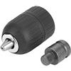 Grendly Mandrino per trapano da 2-13 mm chiave da 1/2-20UNF con adattatore per mandrino da 1/2 per conversione avvitatore a percussione